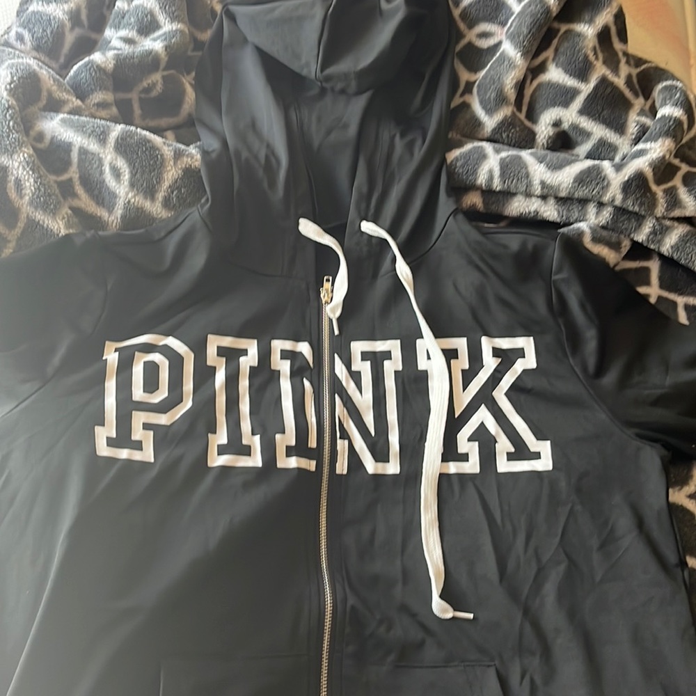 Pink jump suit